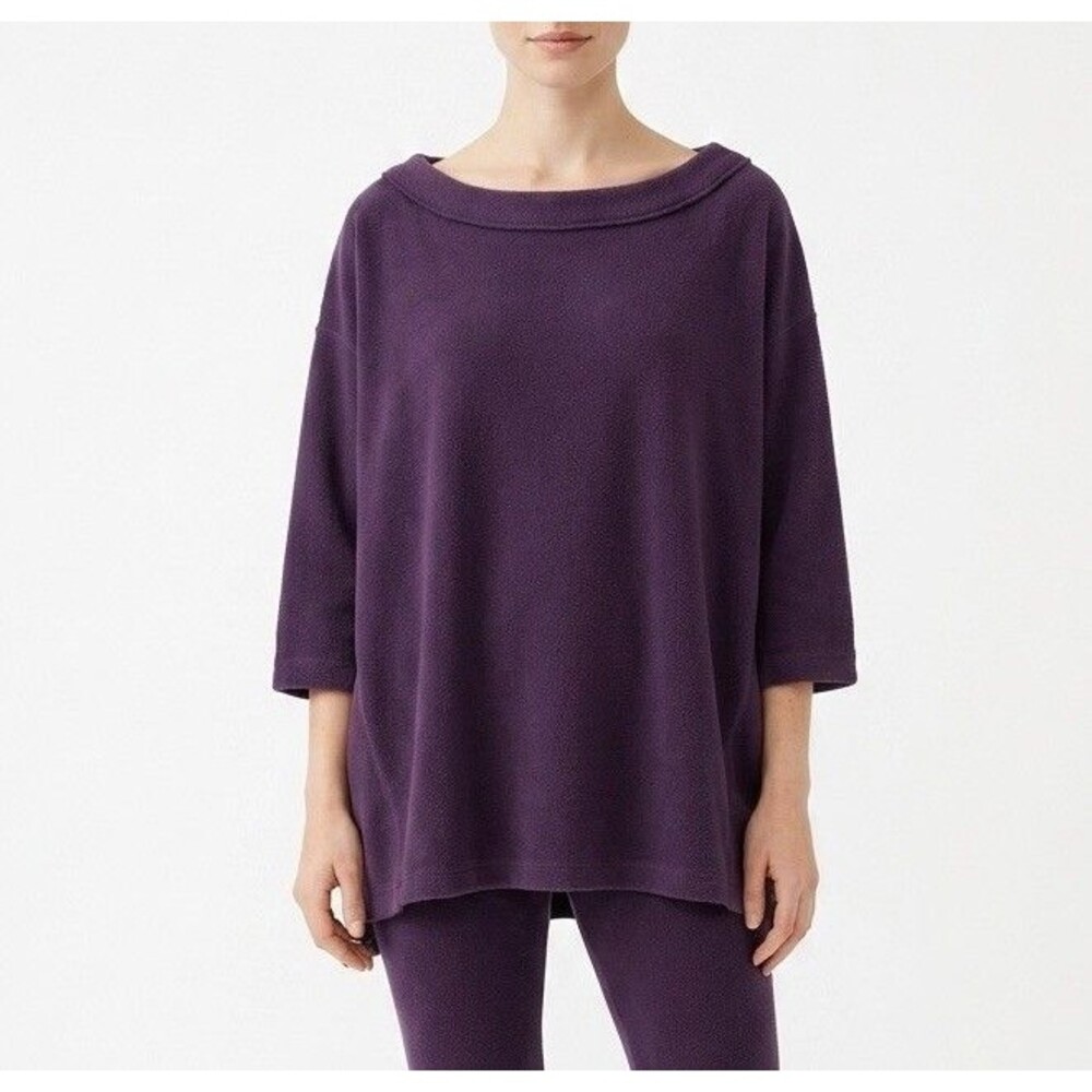 Women’s Purple Top Blouse Heather by Bordeaux Size 1X